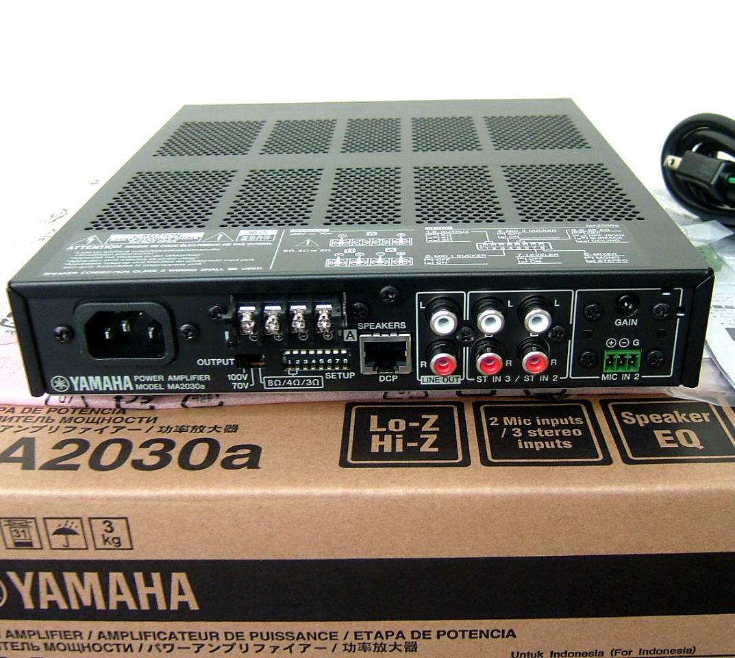 送料無料，最新作 新品 元箱入 YAMAHA ヤマハ MA2030a パワーアンプ D