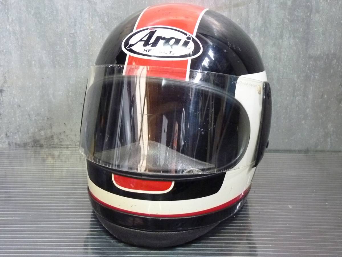 Nz02032）リペア品！Arai アライ 平忠彦 レプリカヘルメット 当時物