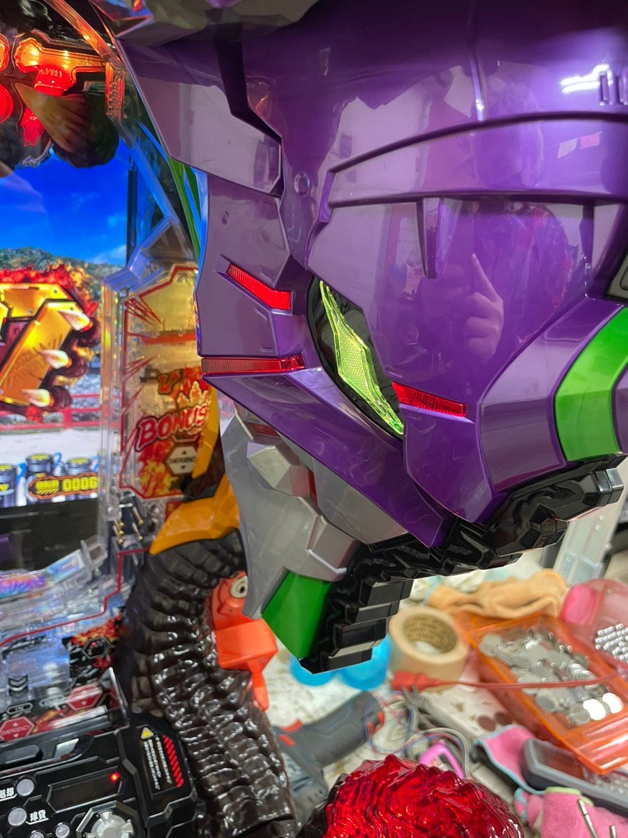 初入荷 実機 パチンコ Pゴジラ対エヴァンゲリオン G細胞覚醒L 本体