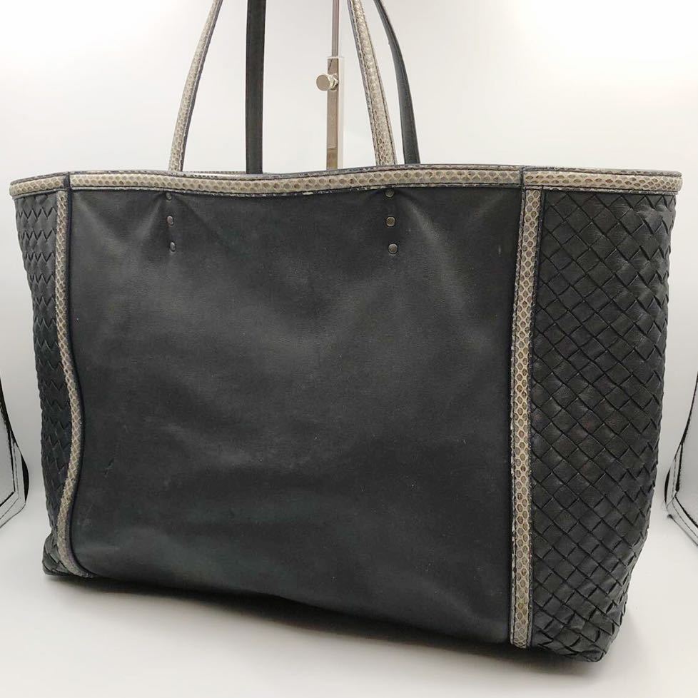 1円 BOTTEGA VENETA ボッテガヴェネタ トートバッグ パイソン 1円 BOTTEGA VENETA ボッテガヴェネタ トートバッグ パイソン