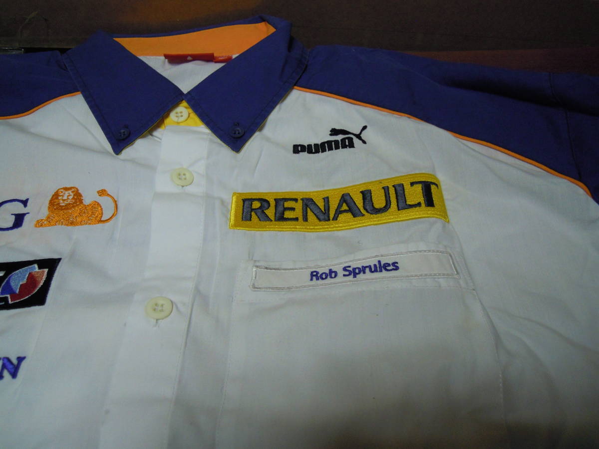 2007 ING ルノー F1 支給品 ピットシャツ XXL 【公式通販】
