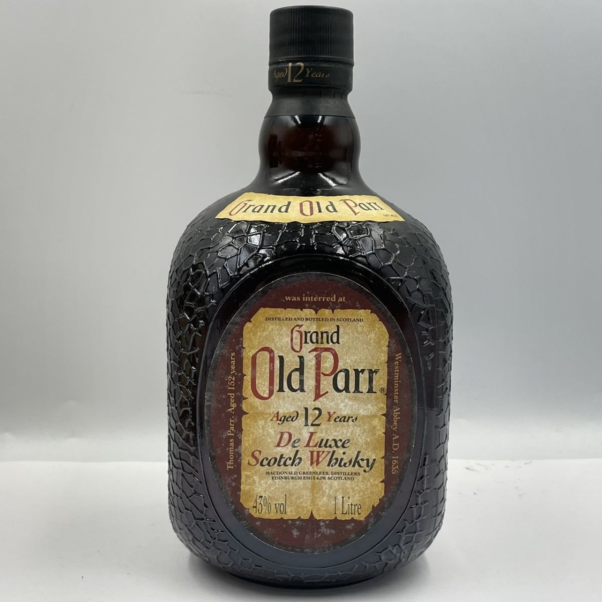 オールドパー Old 12年 玉なし(並行品)：750ml アワード 4本セット