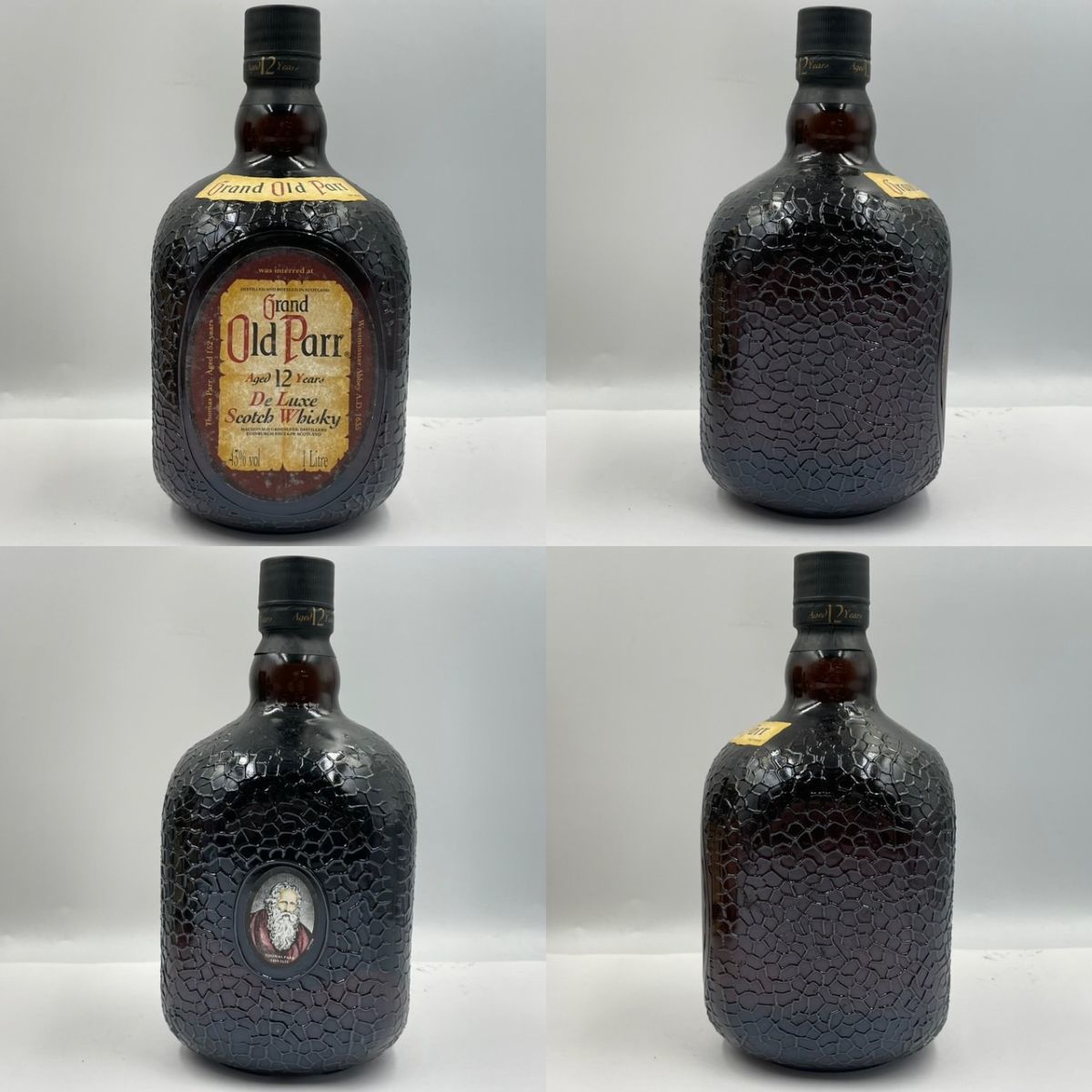 オールドパー Old 12年 玉なし(並行品)：750ml アワード 4本セット
