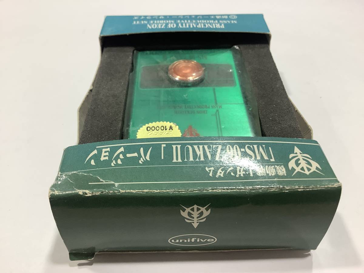 1円〜 未使用保管品 ZIPPO ジッポー 機動戦士ガンダム MS-06 ZAKU II 