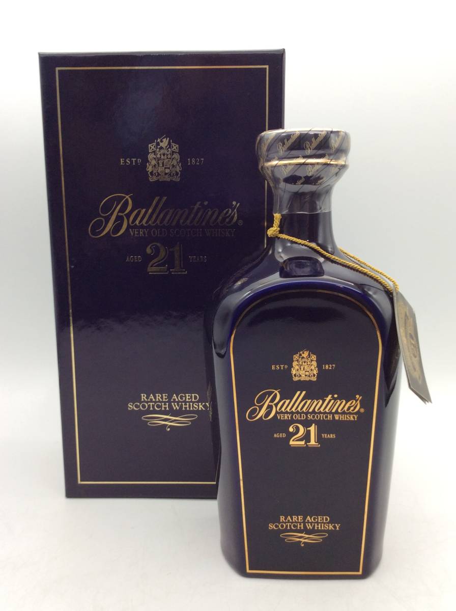 9226 未開栓 Ballantine's バランタイン 21年 ベリーオールド スコッチ