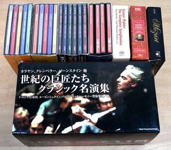 クラシック　CD 大量まとめセット モーツァルト ベートーヴェン　マーラー Yahoo!オークション クラシック CDまとめて100枚以上セット クラシック