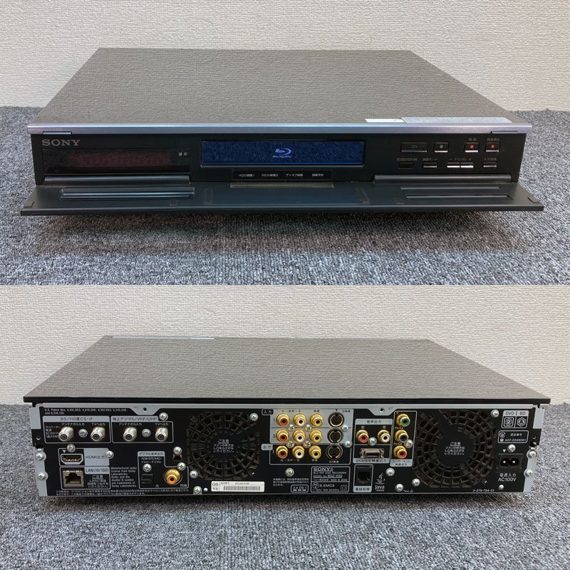 ジャンク ブルーレイレコーダー プレイヤー 4台セット ☆ SONY/BDZ-X90 