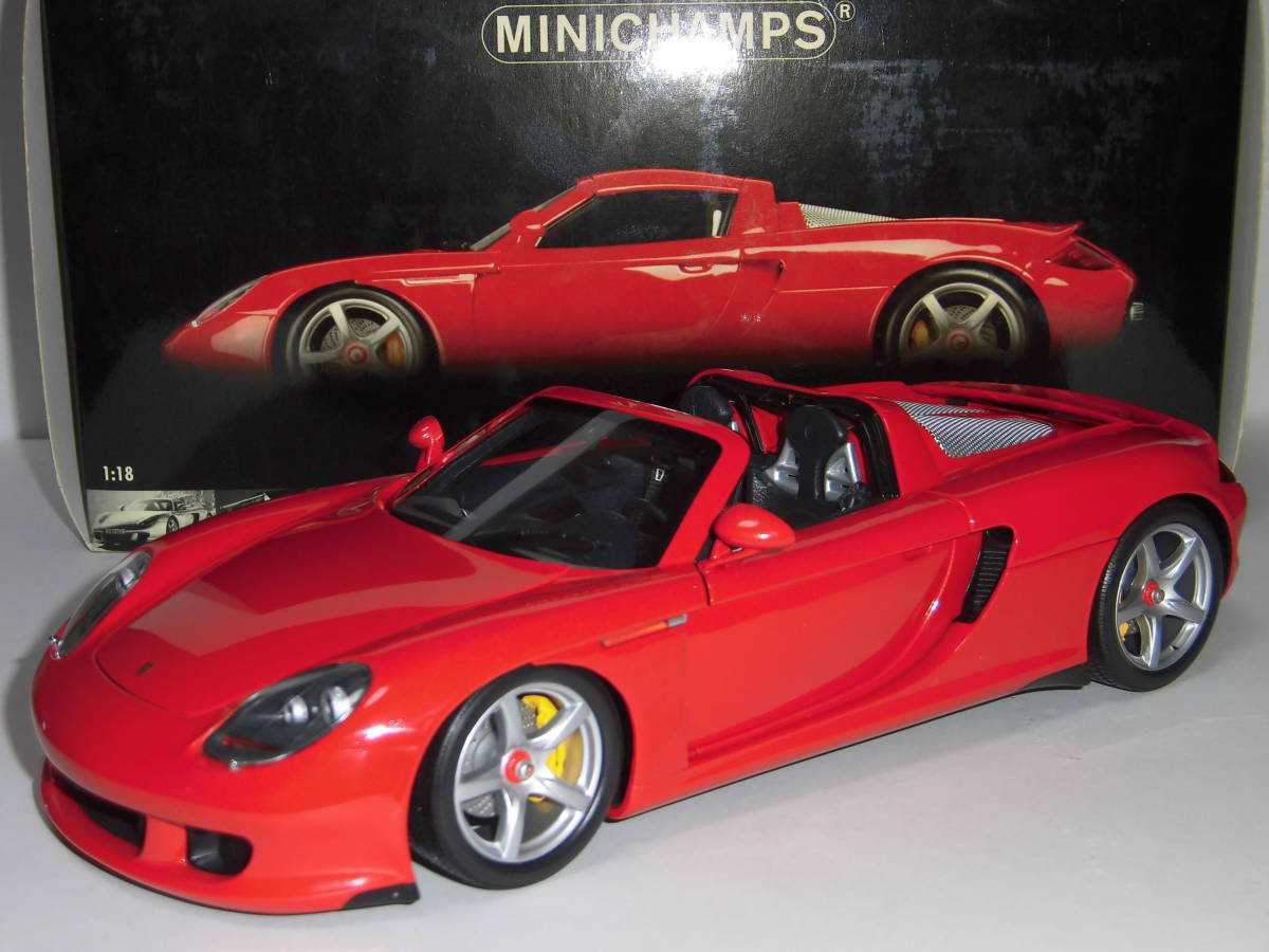 1/18 PMA ポルシェ カレラ GT 2004 カーマインレッド 1/18 PMA ポルシェ カレラ GT 2004 カーマインレッド S=1/18☆PMA製