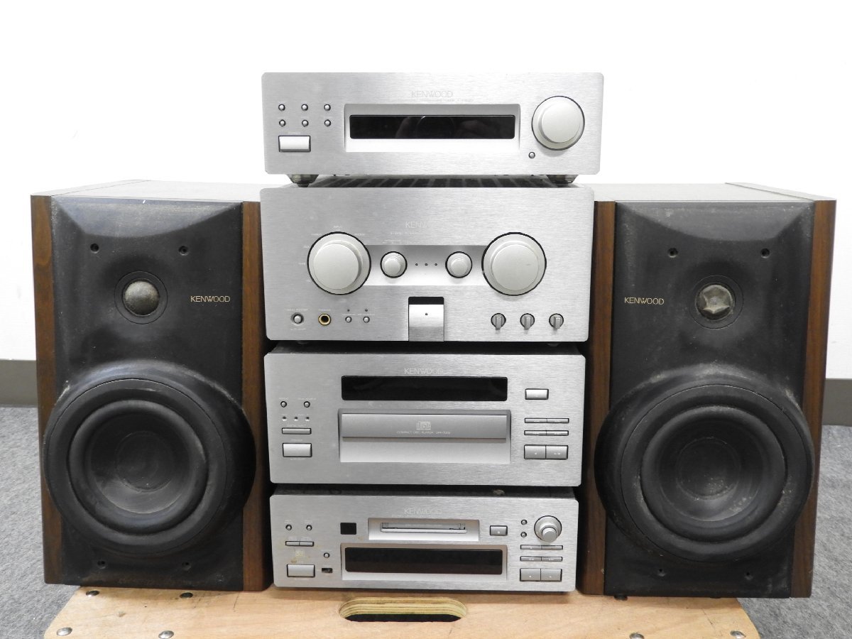 ☆KENWOOD ケンウッド システムコンポ DMF-7002S/KAF-5002/KTF 