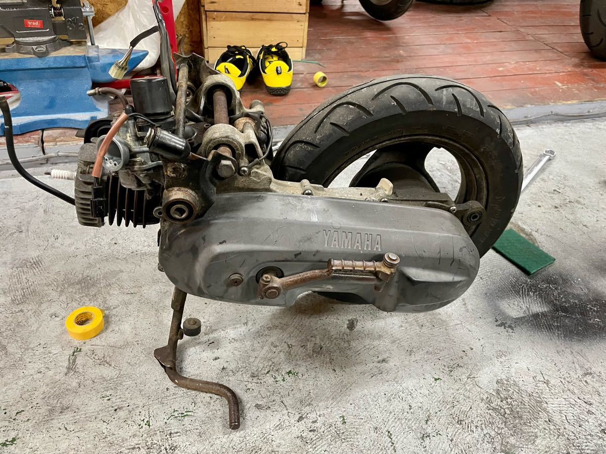 スーパーJOG ZR 3YK の エンジン ヤマハ スーパージョグ ZR 3YK