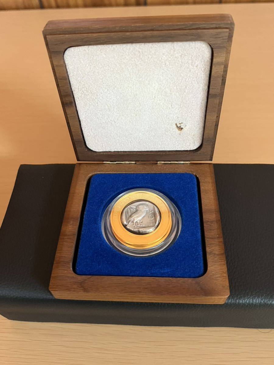 フランクリンミント　アテネテトラドラクマ銀貨　紀元前_1