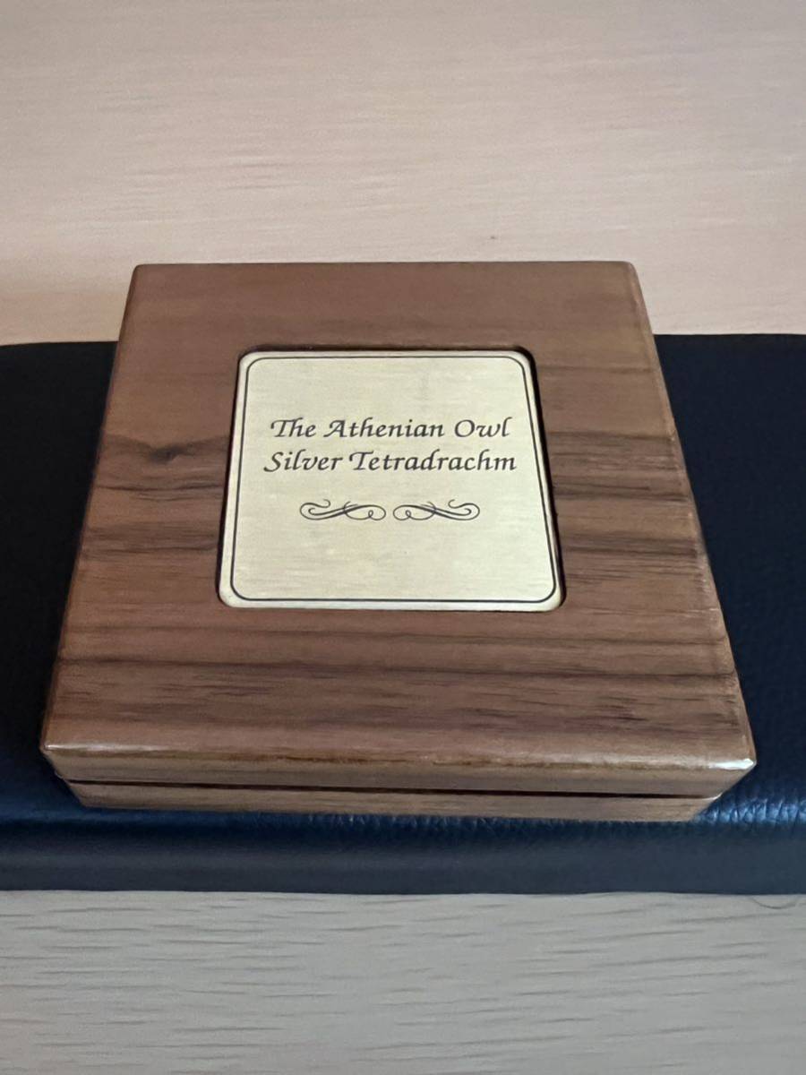 フランクリンミント　アテネテトラドラクマ銀貨　紀元前_3