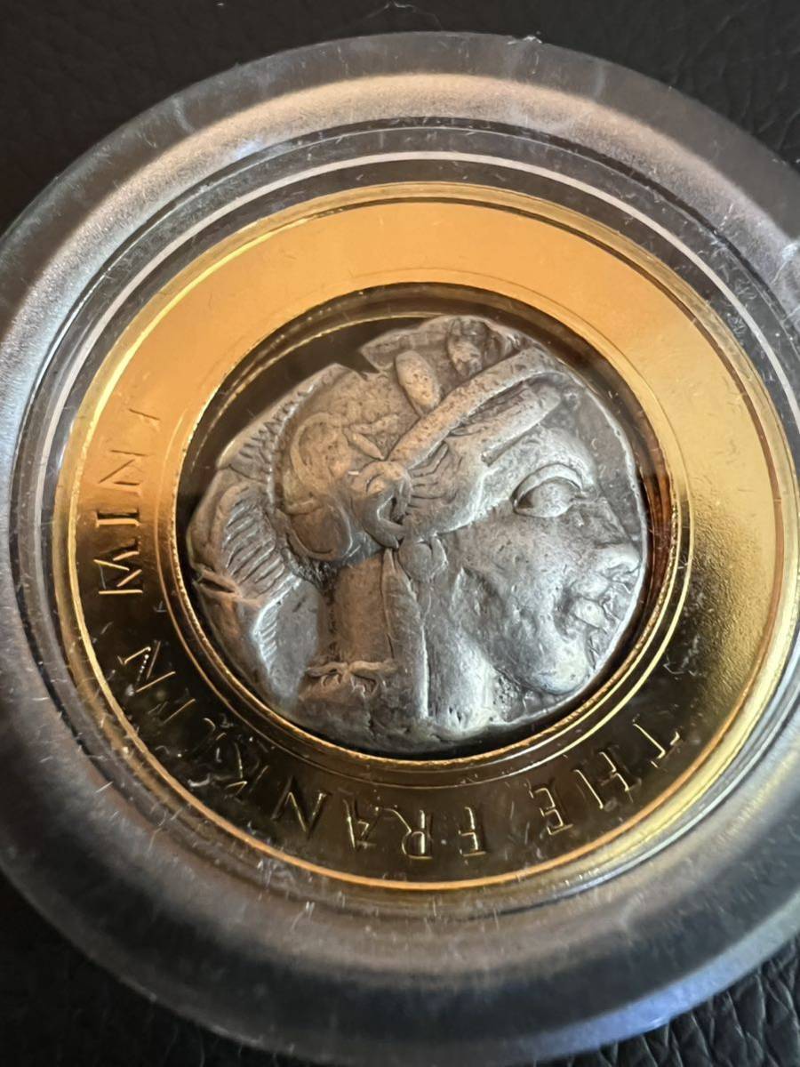 フランクリンミント　アテネテトラドラクマ銀貨　紀元前_4