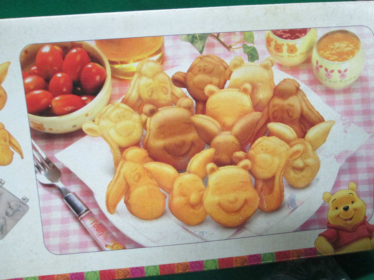 未使用 くまのプーさん 人形焼き 型　ケーキ モールド 検索用：ディズニー ３D CAKE MOLD 人形焼型 ホットケーキ ベビーカステラ プーさん