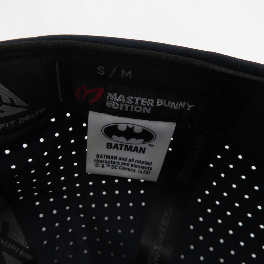 MASTER BUNNY EDITION マスターバニーエディション ×BATMAN メッシュキャップ ネイビー系 S/M [240001870773] ゴルフウェア