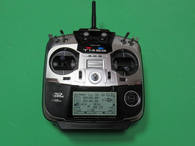 ☆ futaba 双葉 フタバ T14SGプロポ送信機 中古擦り傷等有り