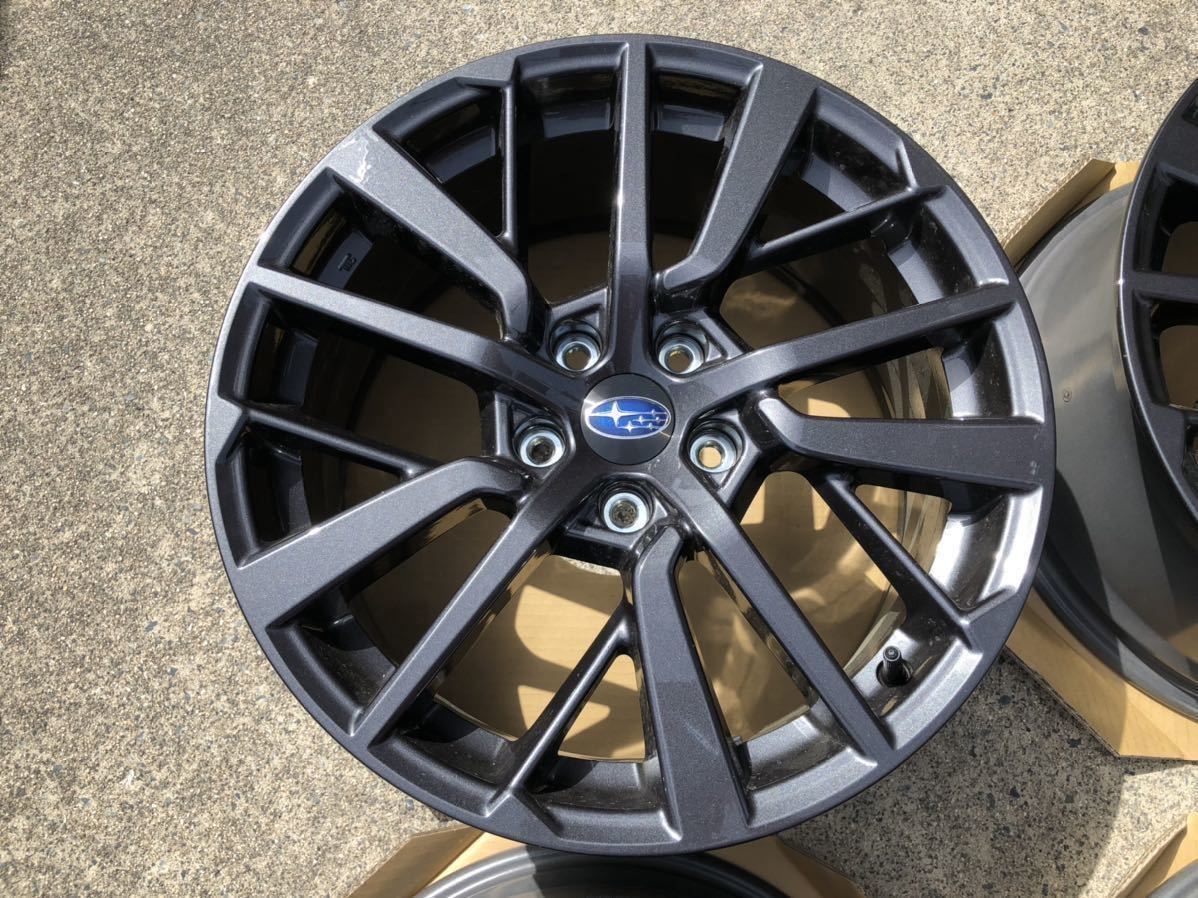 美品【エンケイ製】レヴォーグ純正 18in 7.5J +55 114.3 2本 美品【エンケイ製】レヴォーグ純正 18in 7.5J +55 114.3 2本