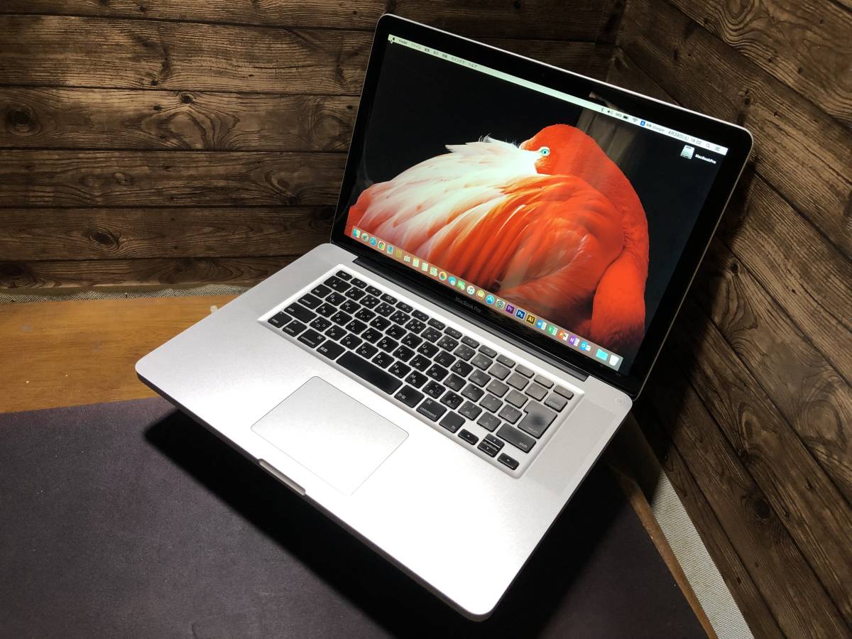 MacBook Pro 15.4インチ A1286 2.4GHz バッテリー充放電回数16回 正常