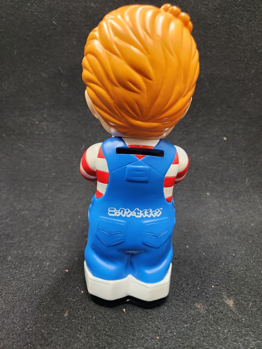 ◇rm◇昭和レトロ◇ニックン&セイチャン◇貯金箱◇懸賞品◇極美品 