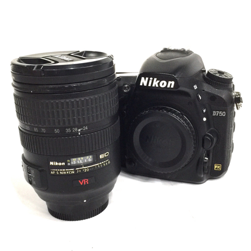 1円 Nikon D750 ED AF-S NIKKOR 24-120mm 1:3.5-5.6 G デジタル一眼