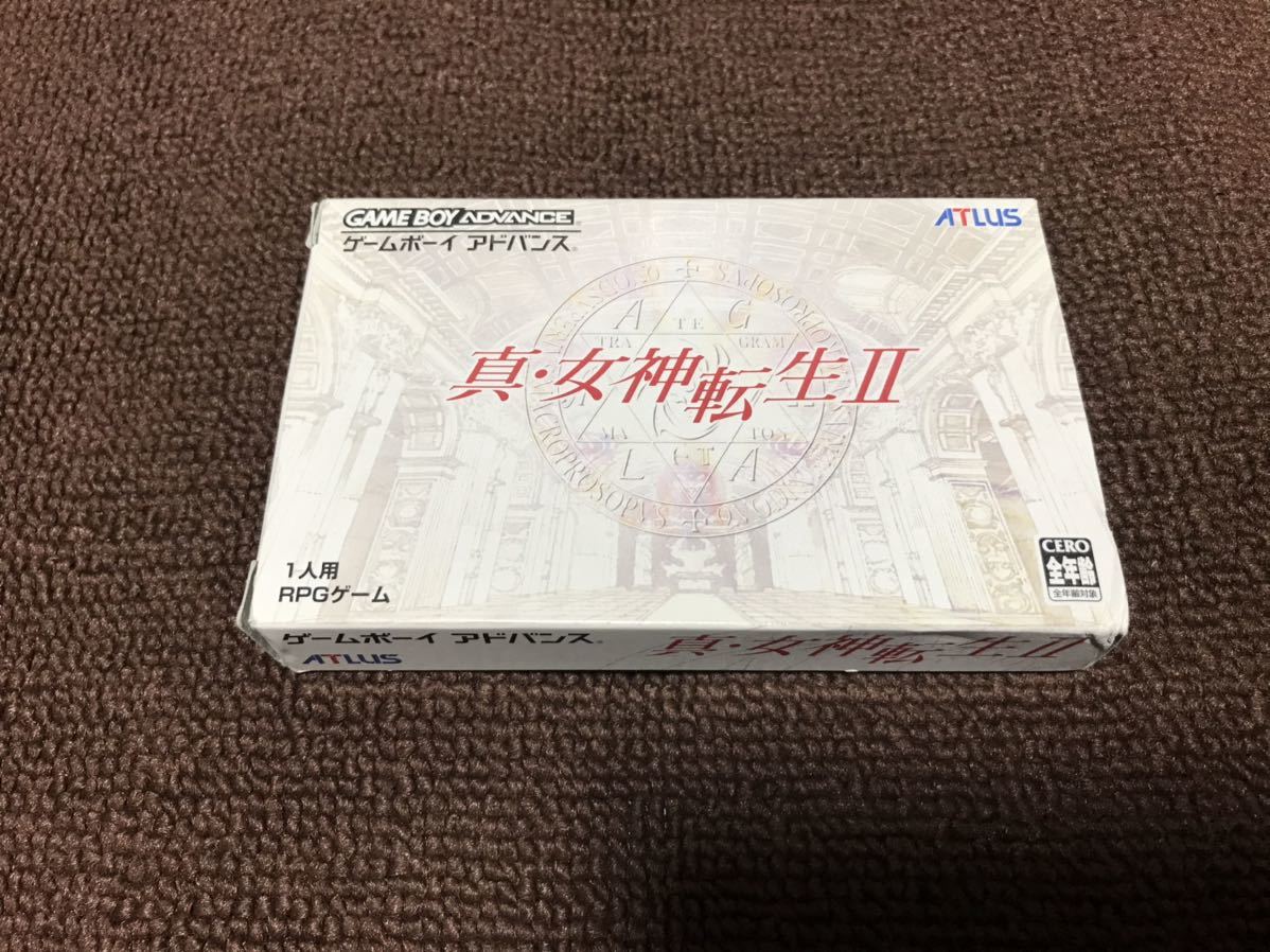 GBA 真女神転生Ⅱ 箱のみ 女神転生2 - 心と体の健康
