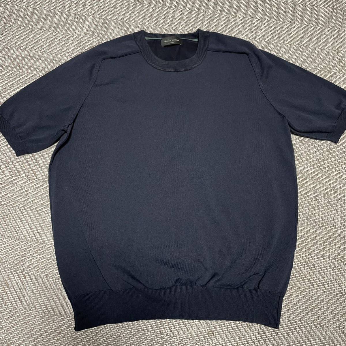 【セール，限定SALE】 ロベルトコリーナ 半袖ニット 48(Mサイズ)｜売買されたオークション情報、yahooの商品情報をアーカイブ公開 - オークファン Mサイズ