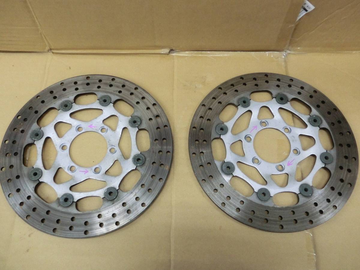 FZR250R　3LN　純正ブレーキディスク　左右セット