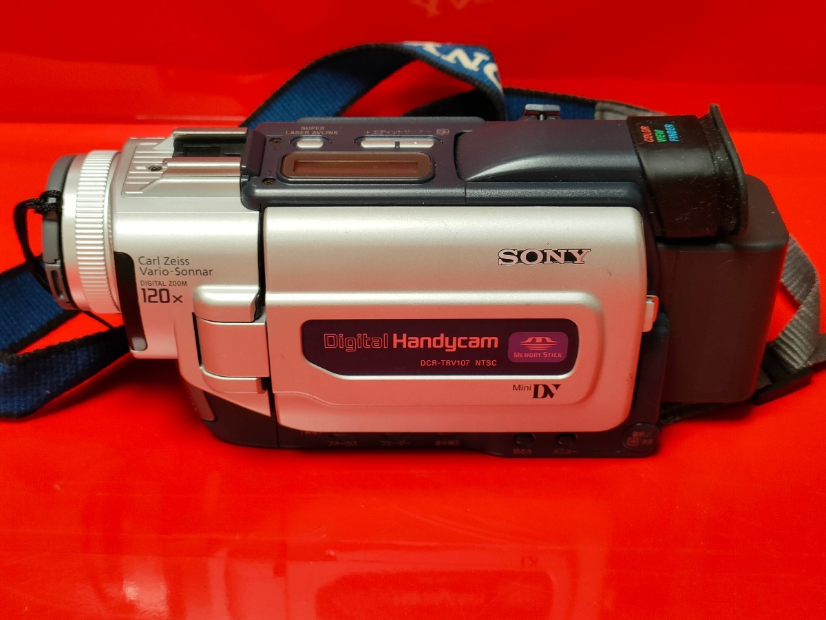 SONY Handycam miniDV DCR-TRV107 ダビング・再生 ミニDVテープ ビデオ