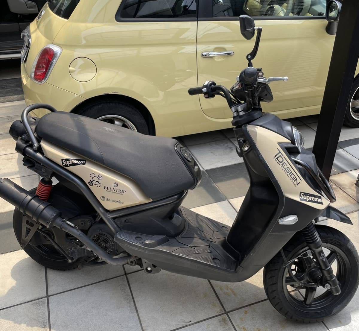 ヤマハ　YAMAHA　ビーウィズ125　BW's125　バッテリーあがり　売り切り　未整備現状車　引渡し条件あり