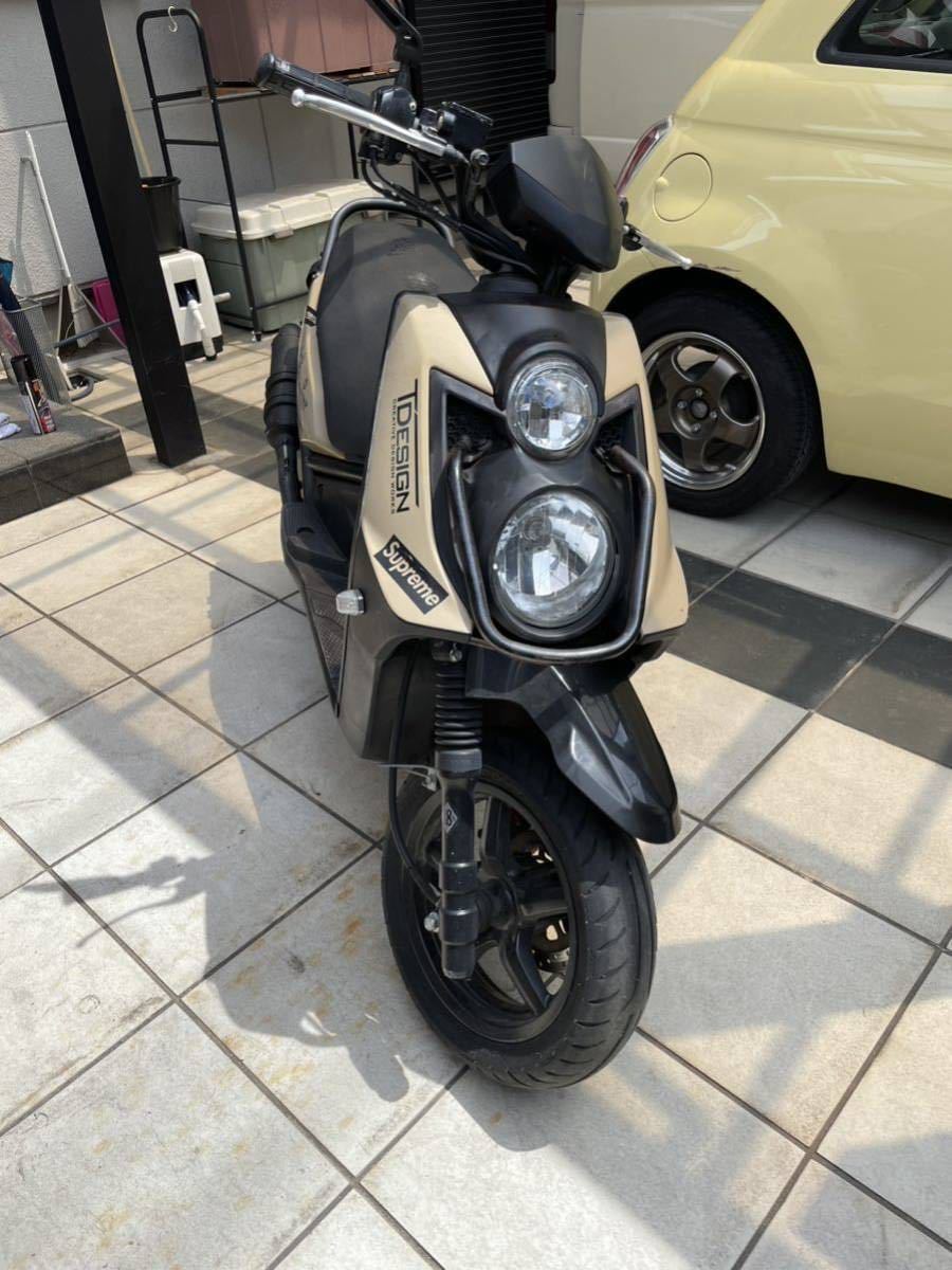 ヤマハ　YAMAHA　ビーウィズ125　BW's125　バッテリーあがり　売り切り　未整備現状車　引渡し条件あり