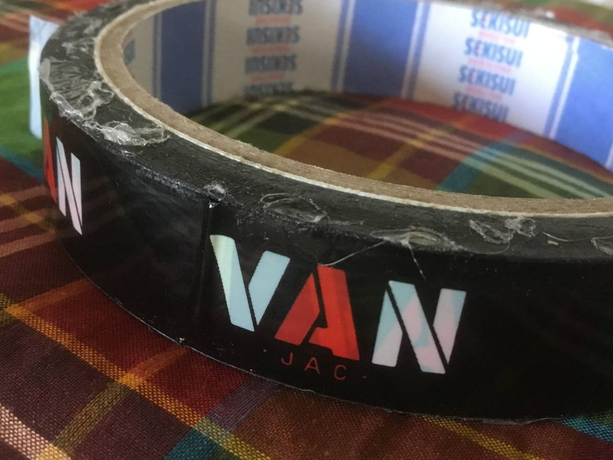 昭和 レトロ アイビー 当時物 VAN JAC ヴァンヂャケット ショップ用セロハンテープ VAN JACKET INC.