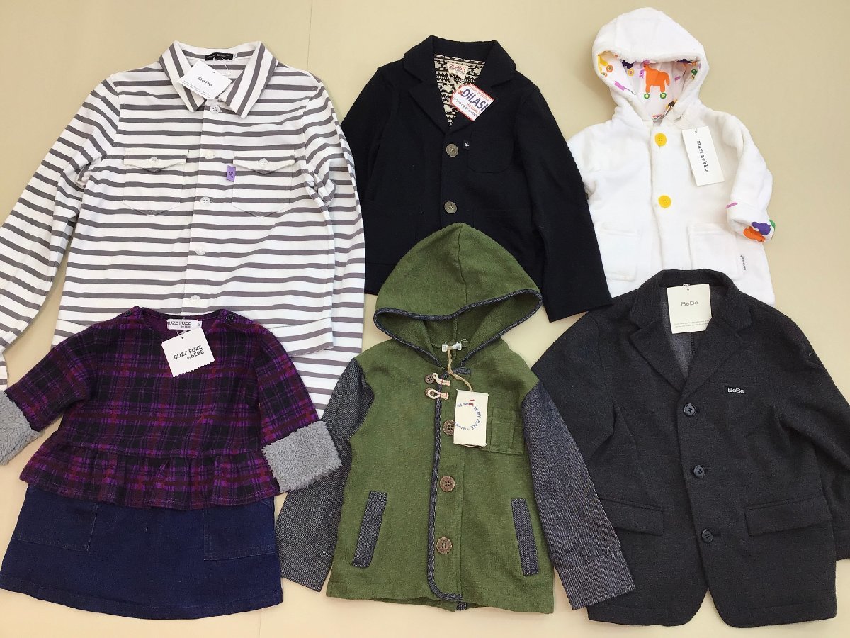 □【タグ付き未使用品】ミキハウス BeBe ナルミヤ ユニクロ 他 キッズ 