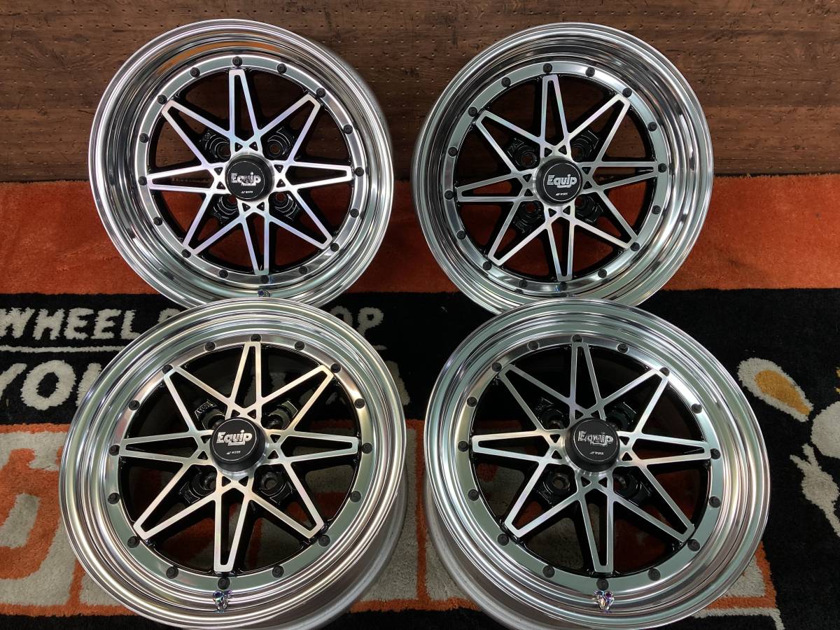 ◇希少サイズ!!WORK Equip 03◇15インチ 7.5J+41 7.5J+26 
