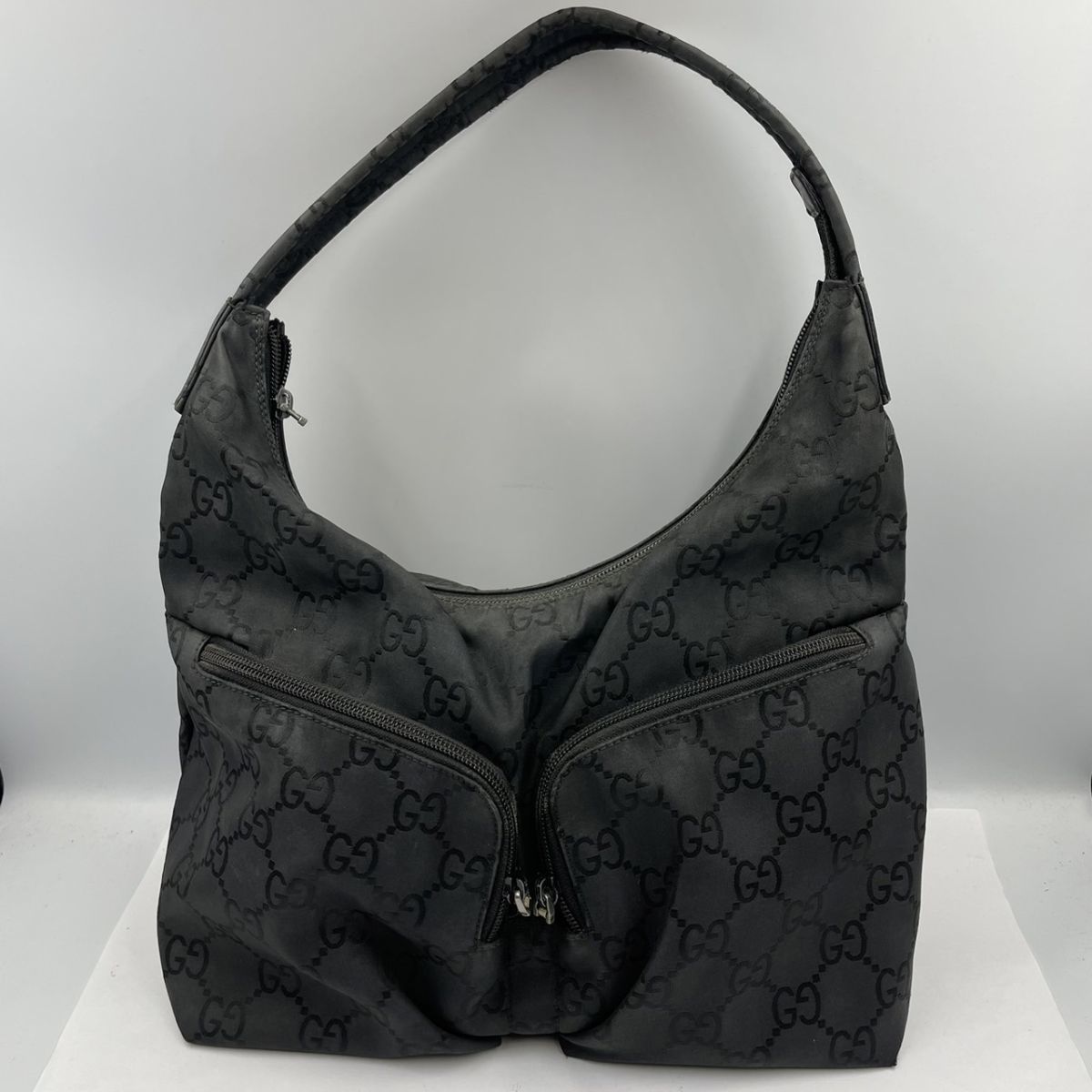 G336-000-000 GUCCI グッチ GGナイロン ワンショルダー ショルダー 