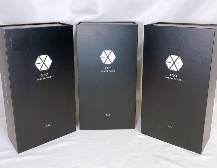 EXO エクソ　3D リアル　フィギュア　レイ　カイ　スホ　まとめ売り