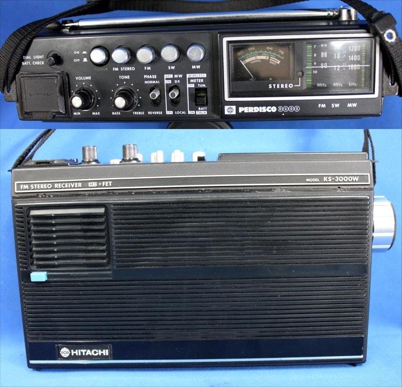 ◇◇HITACHI 日立1973年製 【KS-3000W】 2Wayスピーカー搭載機 ◇◇HITACHI 日立1973年製 【KS-3000W】 2Wayスピーカー搭載機