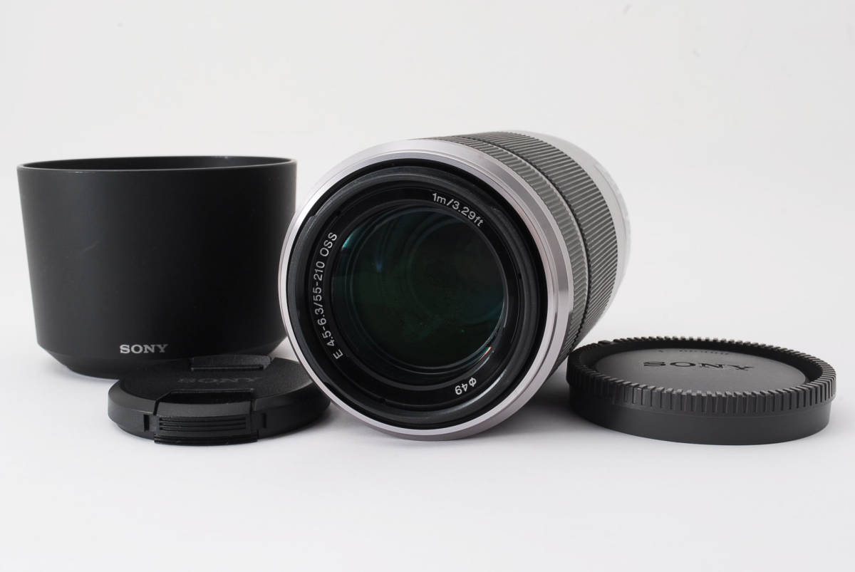 便利な王道レンズ ソニー SONY E 55-210mm F4.5-6.3 OSS シルバー 