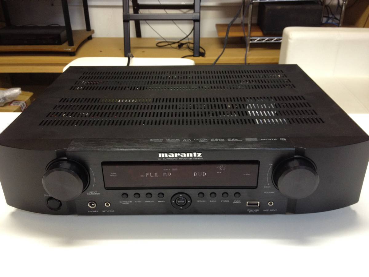 動作品】Marantz マランツ AVアンプ NR1601・リモコン RC8500SRセット