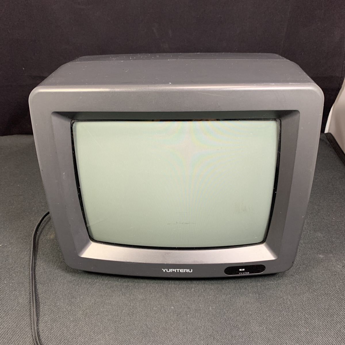 動作品】YUPITERU YV-C103 ユピテル カラーテレビ ブラウン管 昭和