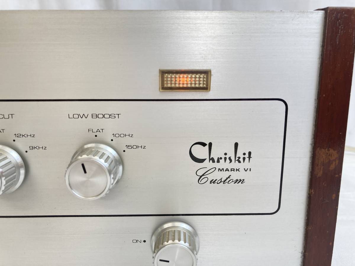 UN48】(KT) Chriskit MARK Ⅵ クリスキット 真空管プリアンプ