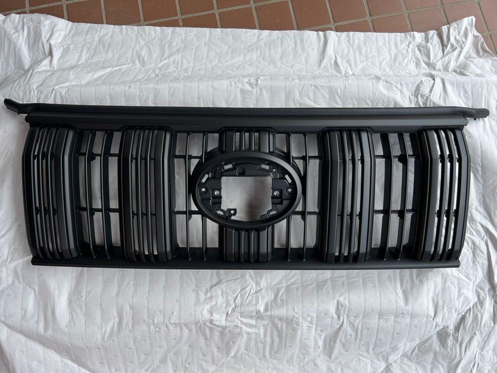 新品未使用品! トヨタ 150 ランドクルーザー プラド マットブラックエディション 純正 フロントグリル ラジエターグリル TRJ150 後期 