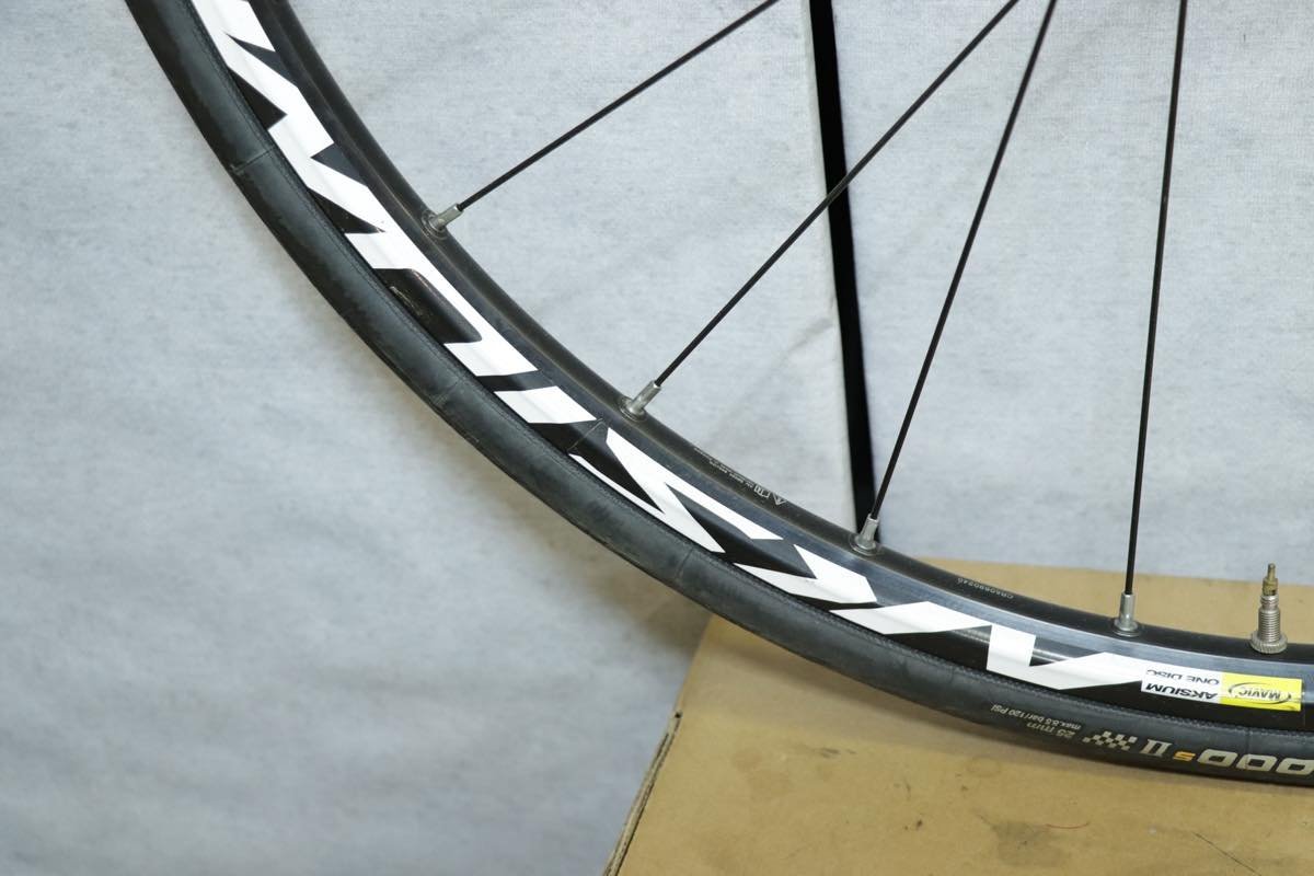 ○MAVIC マビック AKSIUM ONE DISC シマノフリー 11s対応 クリンチャー