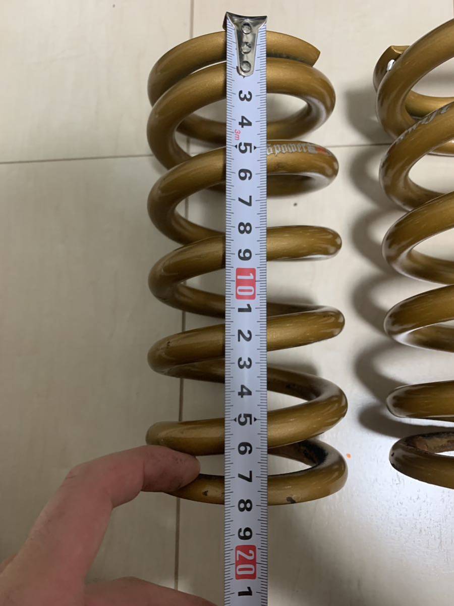 326powerマジバネ14K H180 ID63 直巻きスプリング SWIFT パーツ 自動車