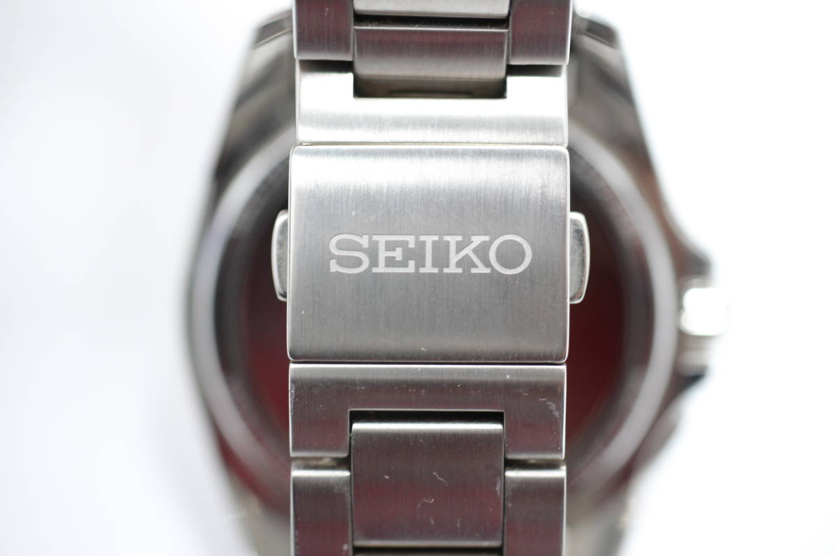 え富】 ☆ SEIKO RADIO WAVE CONTROL SOLAR 7B24-0AT0 腕時計 セイコー