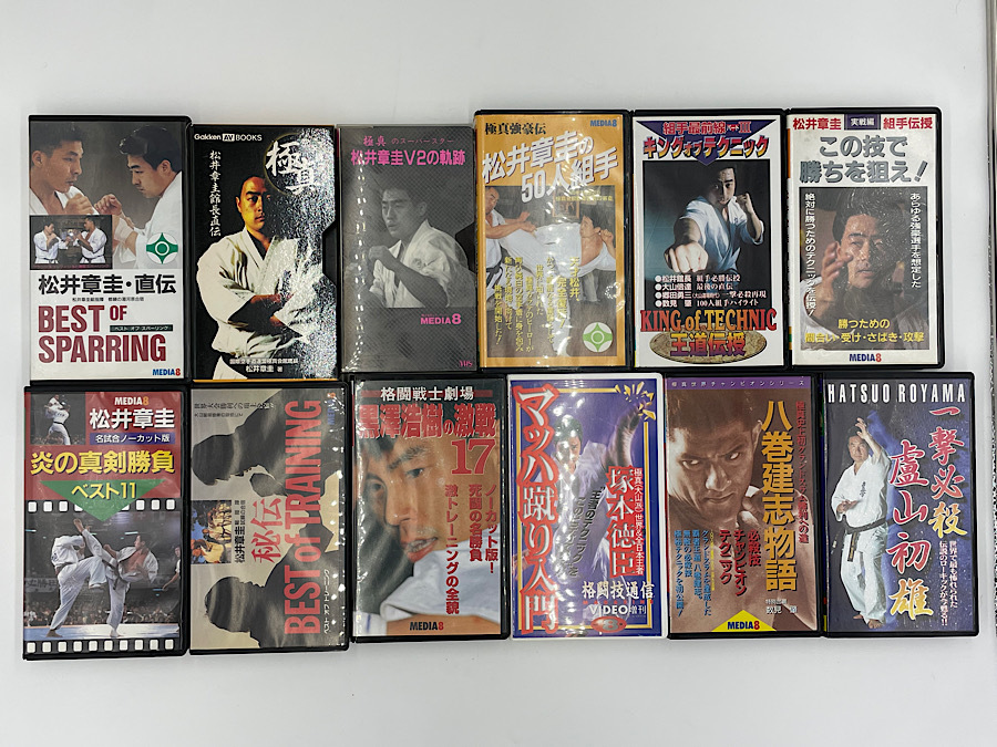 極真空手VHSまとめ売り