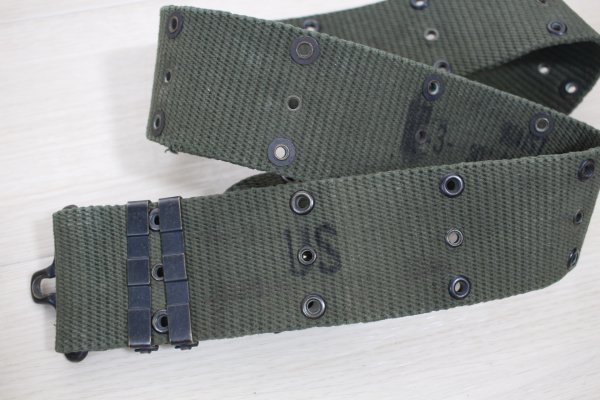 ベトナム戦米軍 M1956縦織ピストルベルト L表示（短め）（M156）