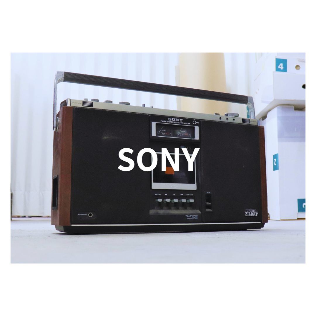 SONY ZILBAP ラジカセ 010JJB478