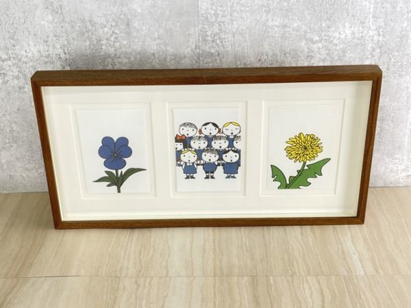 ディック ブルーナ イラスト 絵画 額つき カワイイインテリア 壁飾り
