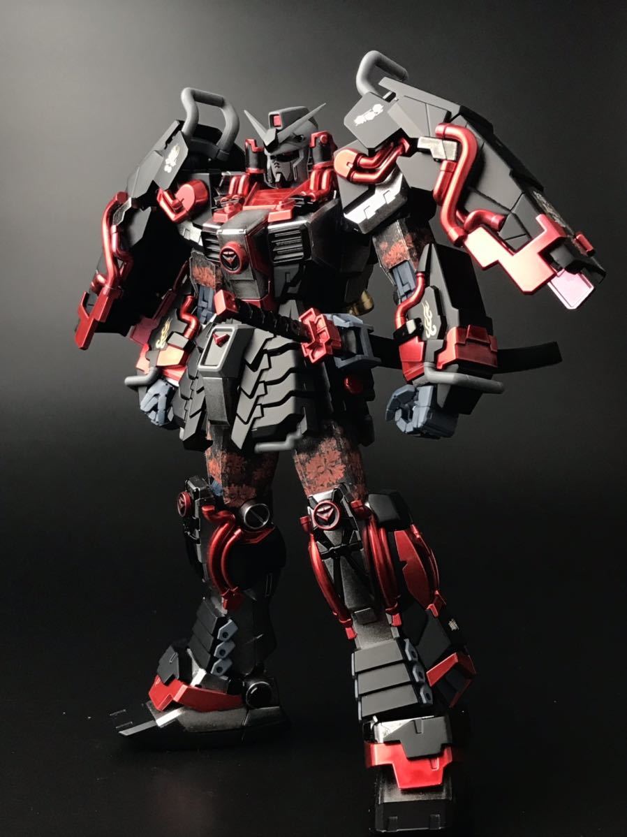 ガンプラ 完成品 塗装済 MG真武者頑駄無黒衣大鎧(機動戦士ガンダム 