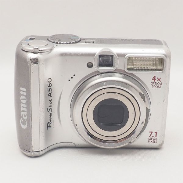 【美品】Canon PowerShot A560 レトロデジカメ 単3電池 美品】Canon PowerShot A560 レトロデジカメ 単3電池 美品】Canon